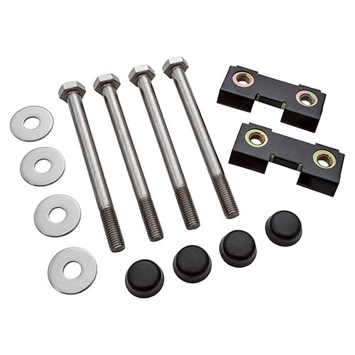 Land Rover Defender Front Bumper Tapping Blocks and Stainless Bolt Kit - Britpart - ALQ710040K