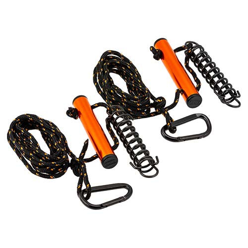 Spring Tensioner Guy Ropes with Carabiner for Windy Conditions