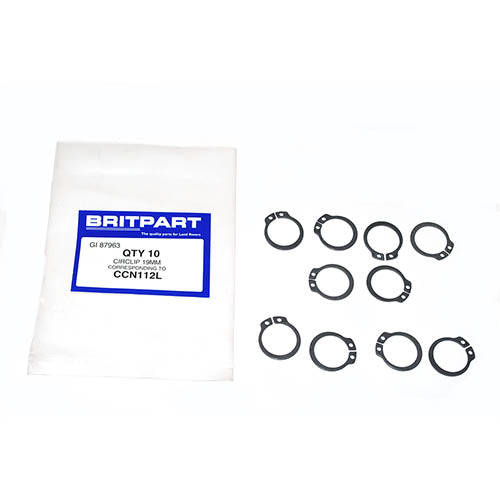 Land Rover Series 2 / 3 Handbrake Elbow 19mm Circlip - BRITPART - CCN112L