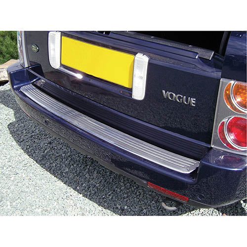 REAR BUMPER COVER-STAINLESS STEEL - BRITPART - DA1071