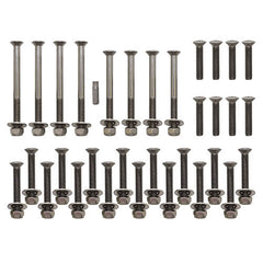Land Rover Defender TDCI Puma Front & Rear Stainless Steel Door Hinge Bolt Kit - Britpart - DA1133P
