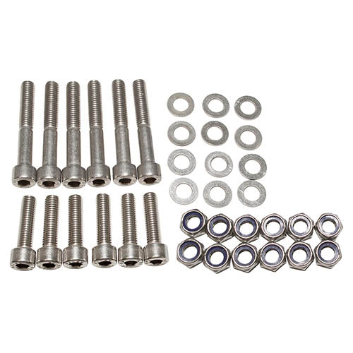 Land Rover Defender >2007 Rear Safari Door Stainless Steel Bolt Kit - Britpart - DA1134