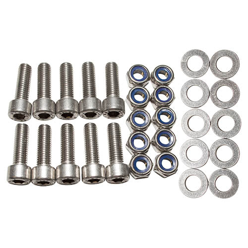 Land Rover Defender Stainless Steel Rear Cross Member Bolt Kit - Britpart - DA1136