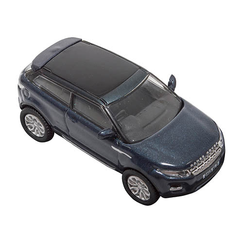 RANGE ROVER EVOQUE COUPE BALTIC BLUE MODEL 1:76 - BRITPART - DA1323
