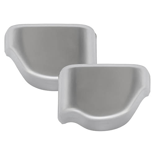 Land Rover Discovery 4 Pair of Chrome Front Seat Belt Cover Trim - Britpart - DA1493