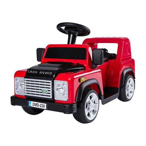 Kids Ride On Land Rover Defender Small Red - BRITPART - DA1520