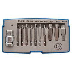 DAMAGED CAP HEAD BOLT/SCREW EXTRACTOR SET 11PC - LASER - DA1876