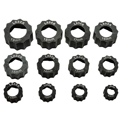 DAMAGED NUT/BOLT EXTRACTOR SET 12PC - LASER - DA1878