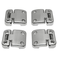 Land Rover Defender Series 2nd Row Door Hinges Stainless Steel - Britpart - DA1952