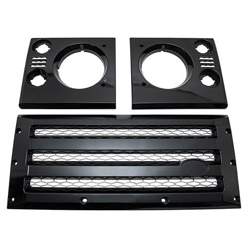Land Rover Defender XS Front Grill and Light Surround Set - Britpart - DA1968