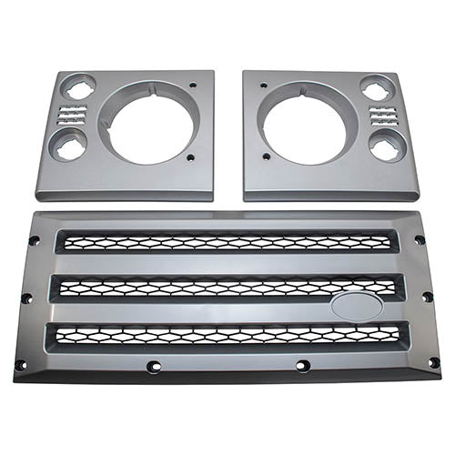 Land Rover Defender XS Front Grill and Light Surround Set - Britpart - DA1969
