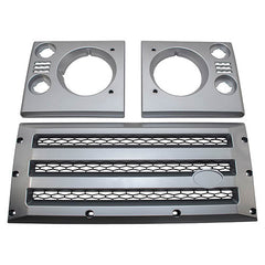 Land Rover Defender XS Front Grill and Light Surround Set - Britpart - DA1969
