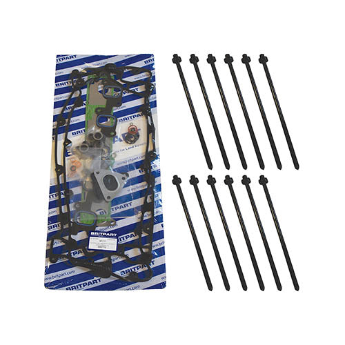 TD5 HEAD SET & BOLTS - NO HEAD GASKET - BRITPART - DA2112B
