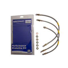 STAINLESS BRAKE HOSE KIT - BRITPART - DA2400S