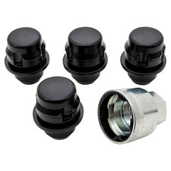 LOCKING WHEEL NUT KIT SATIN BLACK - OEM - DA2548