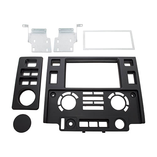 MATT BLACK PUMA DOUBLE DIN UNIT FASCIA - BRITPART - DA2609