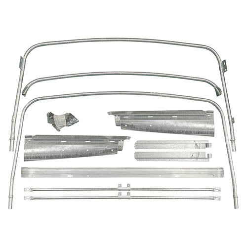 ROUND RAIL FITTING ONLY HOODSTICK SET DEF90 - BRITPART - DA2693