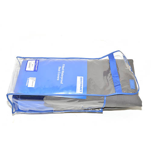 W/PROOF SEATCOVERS FRONTSET R/R 94-02 - BRITPART - DA2805GREY