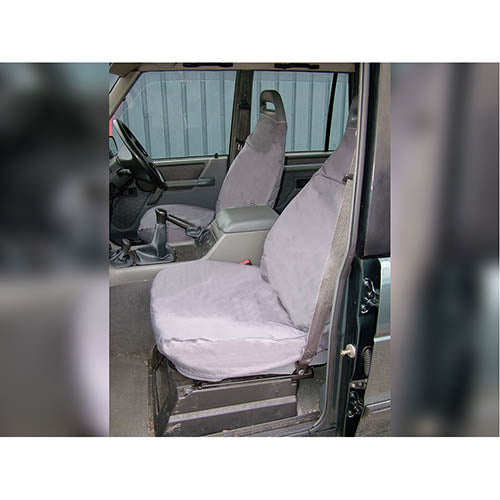 W/PROOF SEATCOVERS FRONT DISCO - BRITPART - DA2807GREY