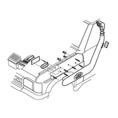 SNORKEL DISCOII TD5/V8 99 ON - SAFARI - DA3023