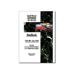 LROVER DEFENDER 91-94 HANDBOOK LRDF1H - BROOKLANDS - DA3162