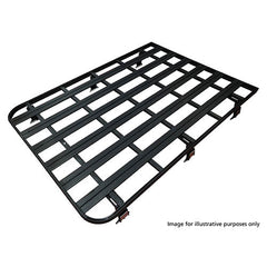 LAND ROVER DEFENDER 110 / 130 DOUBLE CAB ROOF RACK BLACK - BRITPART - DA3269