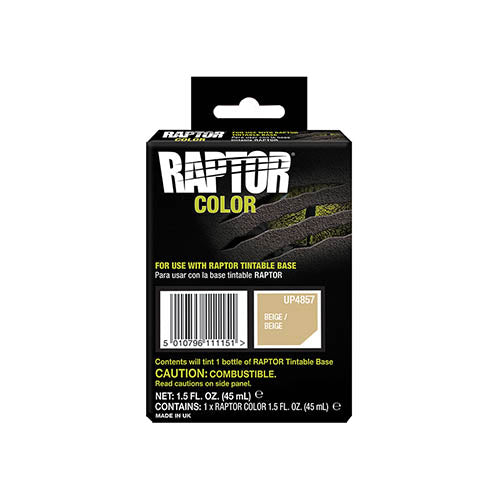 Raptor Beige RAL 1001 Concentrated Colour Pouch 45ml - Upol - DA3332