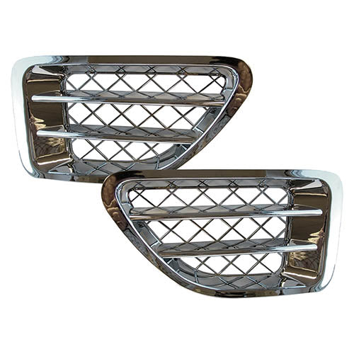 GRILLE - CHROME - PAIR - TO 6A999999 - BRITPART - DA3352