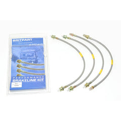 STAINLESS BRAKE HOSE KIT - BRITPART - DA3401S