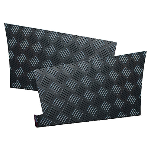 REAR WING PROTECTORS 110 BLACK - BRITPART - DA4071B