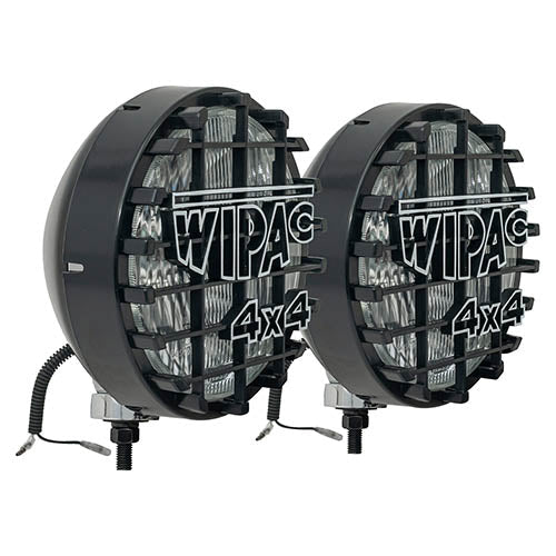 8 DRIVING LAMPS IN BLACK - WIPAC - DA4088W