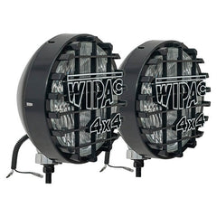 8 DRIVING LAMPS IN BLACK - WIPAC - DA4088W