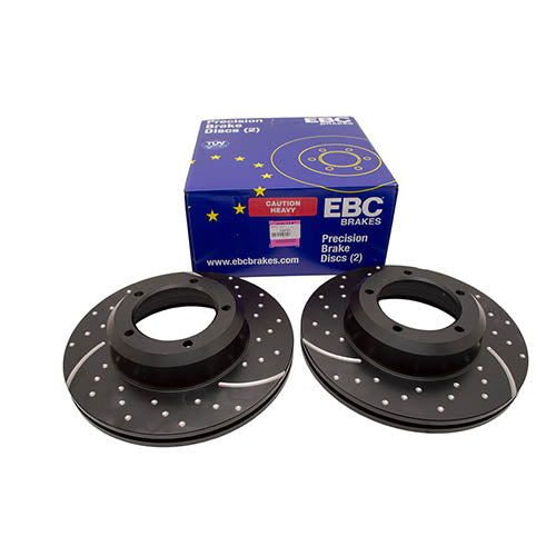 BRAKE DISC FRT VENTED (PAIR) - EBC - DA4151