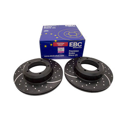 BRAKE DISC FRT VENTED (PAIR) - EBC - DA4151