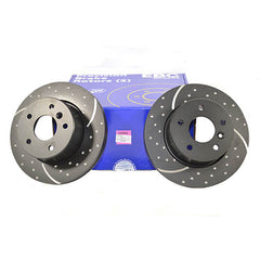 BRAKE DISC FRT VENTED (PAIR) - EBC - DA4158