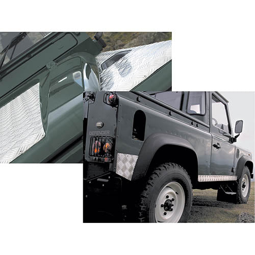 CHEQUER PLATE KIT - DEF 90 - BRITPART - DA4296