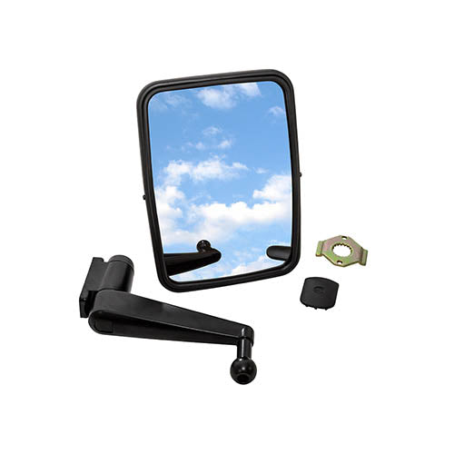 UNBREAKABLE MIRROR KIT CONVEX SHORT ARM - BRITPART - DA4408