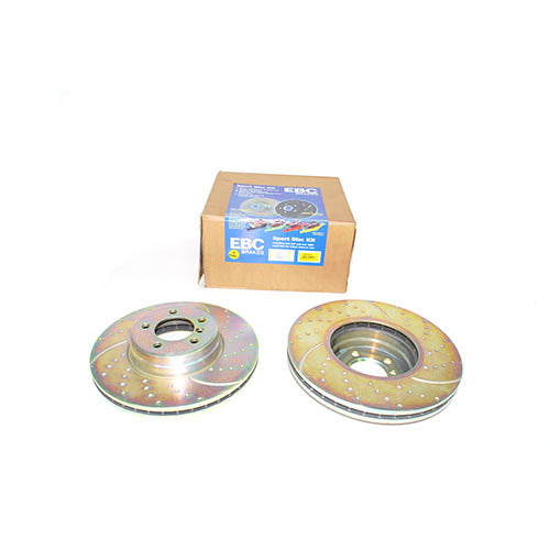 BRAKE DISC FRT VENTED (PAIR) - EBC - DA4474