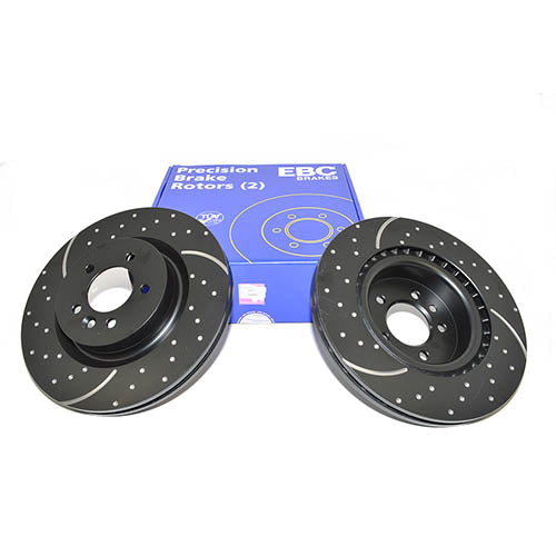 BRAKE DISC FRT VENTED (PAIR) - EBC - DA4496
