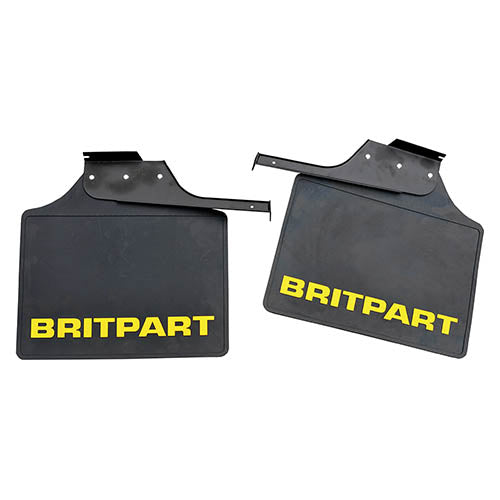 Land Rover Defender 110 & 130 Rear Wide Mud Flaps - Britpart - DA4536