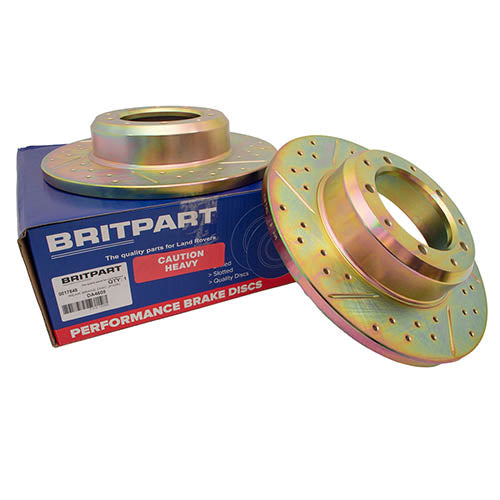 REAR BRAKE DISC (PAIR) - BRITPART - DA4605