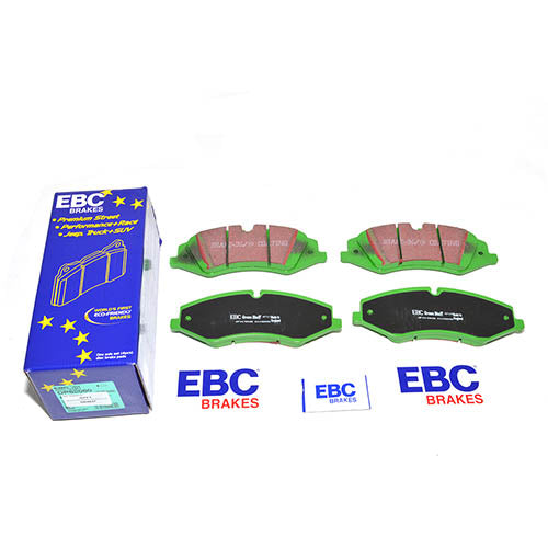 BRAKE PAD FRONT GREEN STUFF - EBC - DA4837