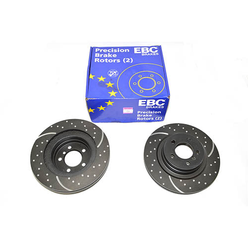 BRAKE DISC FRONT VENTED (PAIR) - EBC - DA4856