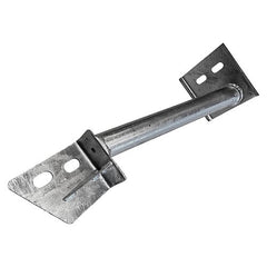 DEF 110 GALV LHS REAR SEATBELT TO CHASSIS BRACKET - BRITPART - DA4892