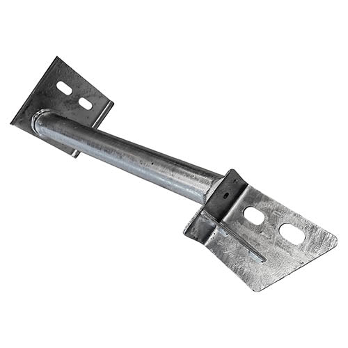 DEF 110 GALV RHS REAR SEATBELT TO CHASSIS BRACKET - BRITPART - DA4893