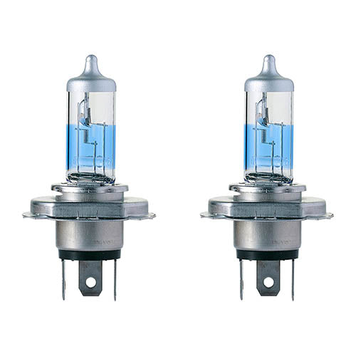 XENON +150% H4 HALOGEN H/LAMP BULB (PAIR) - RING - DA5016-150