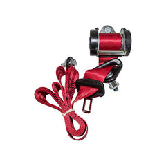 RED SEAT BELT STATION WAGON DEFENDER REAR LH - BRITPART - DA5059LH