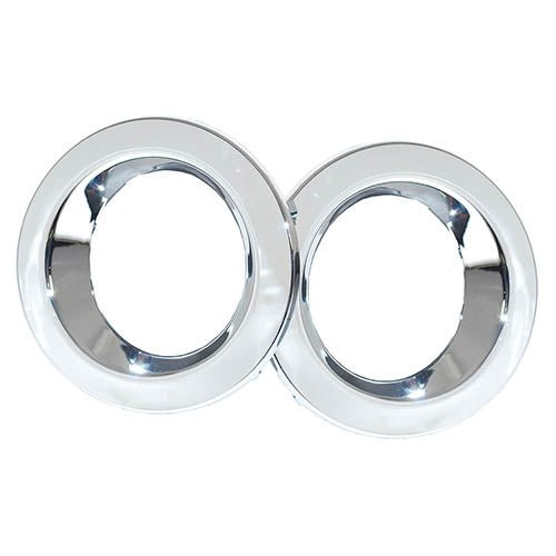 FOGLIGHT COVER CHROME PAIR - BRITPART - DA5655