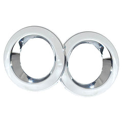 FOGLIGHT COVER CHROME PAIR - BRITPART - DA5655