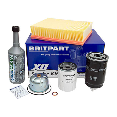 Land Rover Defender & Discovery 2 TD5 Filter Service Kit with Cataclean - Britpart - DA6004CAT